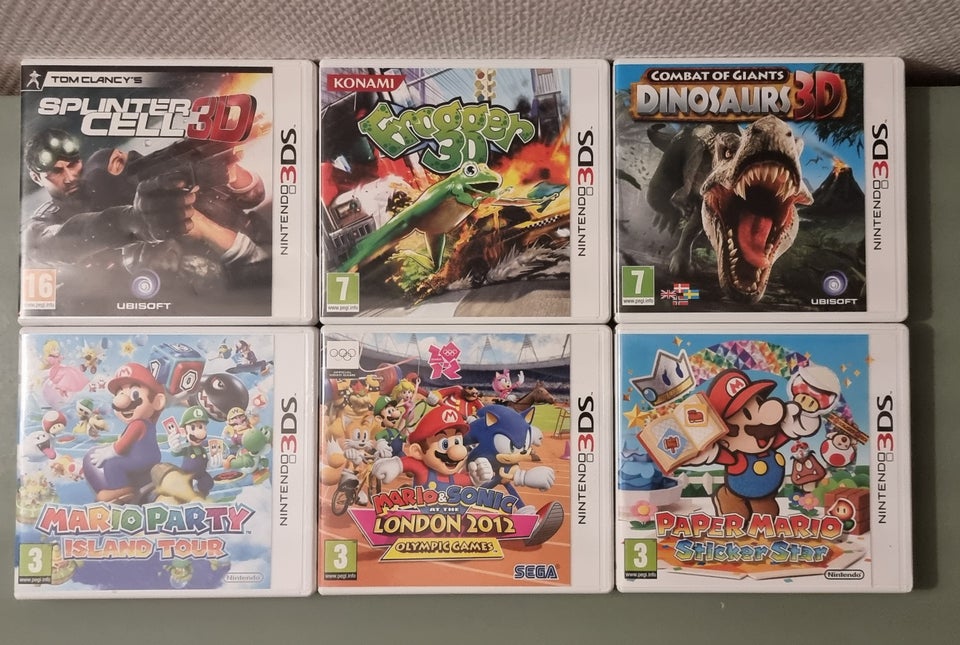 Nintendo 3DS spil, Nintendo 3DS