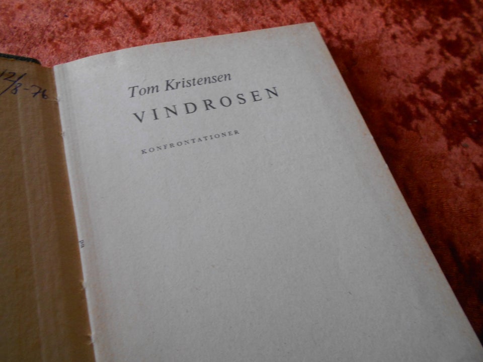 Vindrosen m.fl, Tom Kristensen,