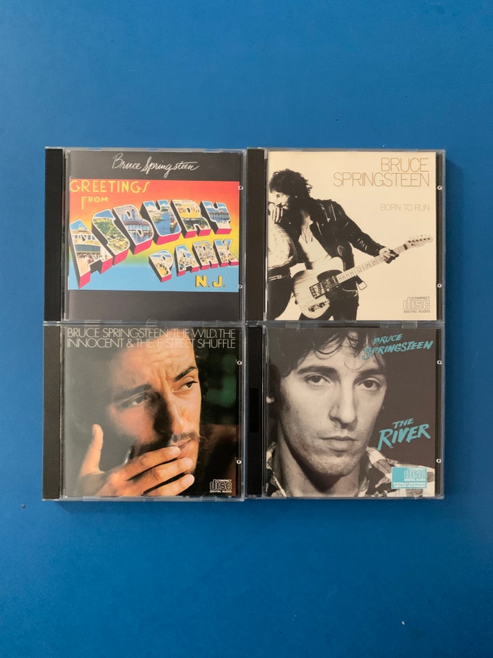 BRUCE SPRINGSTEEN : 4 CD ALBUMS,