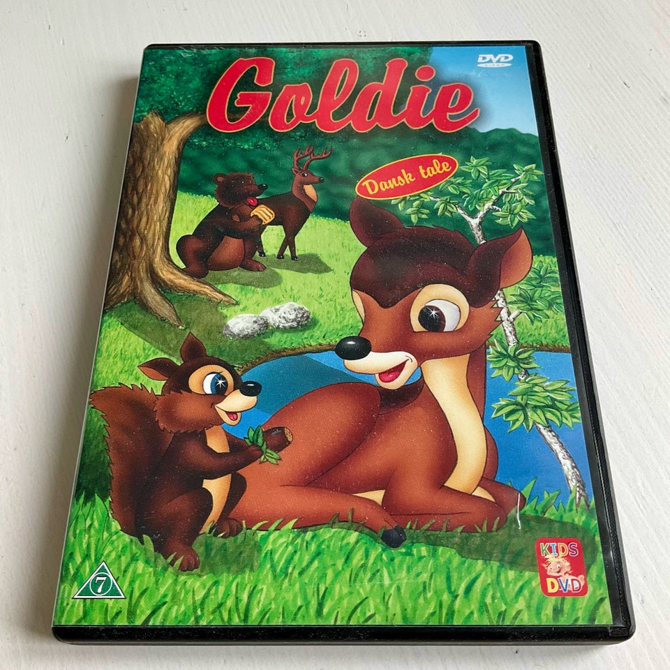 Goldie DVD tegnefilm