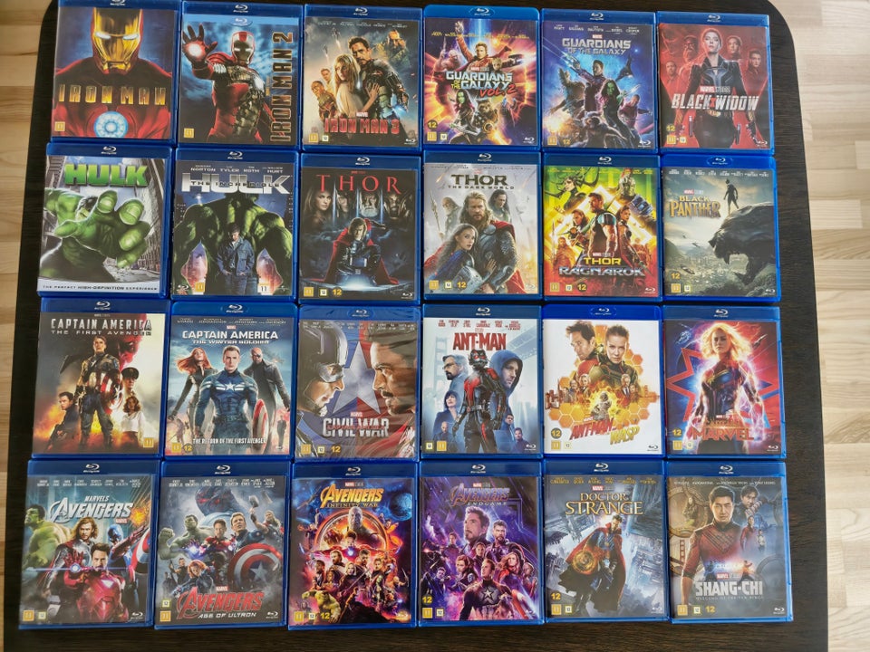 Stor dvd samling, Blu-ray, andet