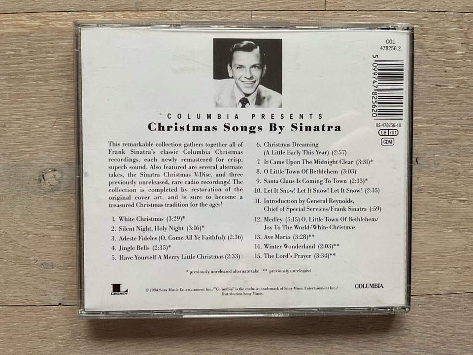 -: Christmas song by Sinatra, andet