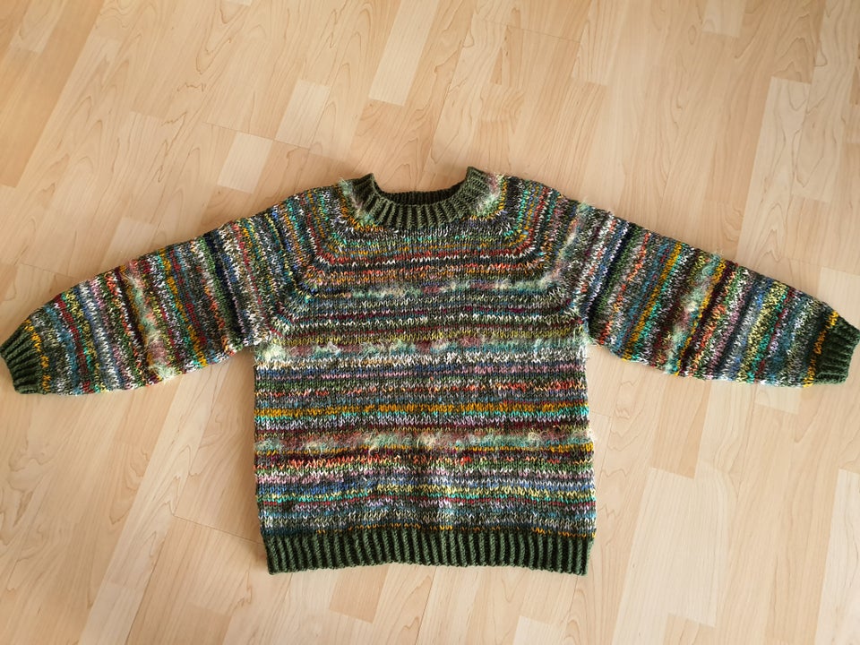 Sweater, hjemmestrikket, str. 40