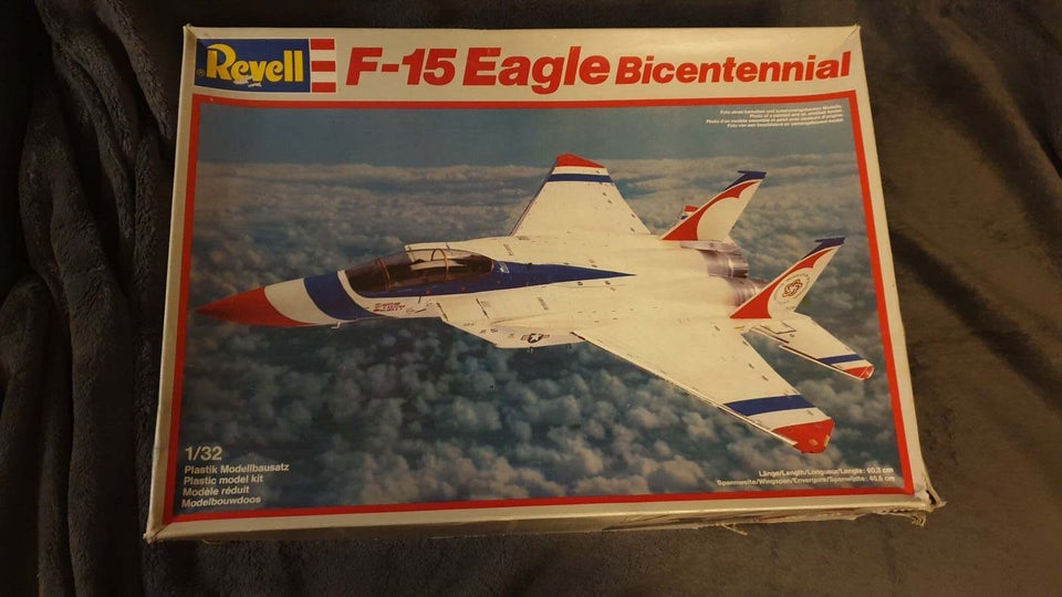 Byggesæt, Revell F-15 Eagle, skala