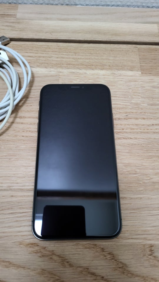 iPhone X, 64 GB, sort