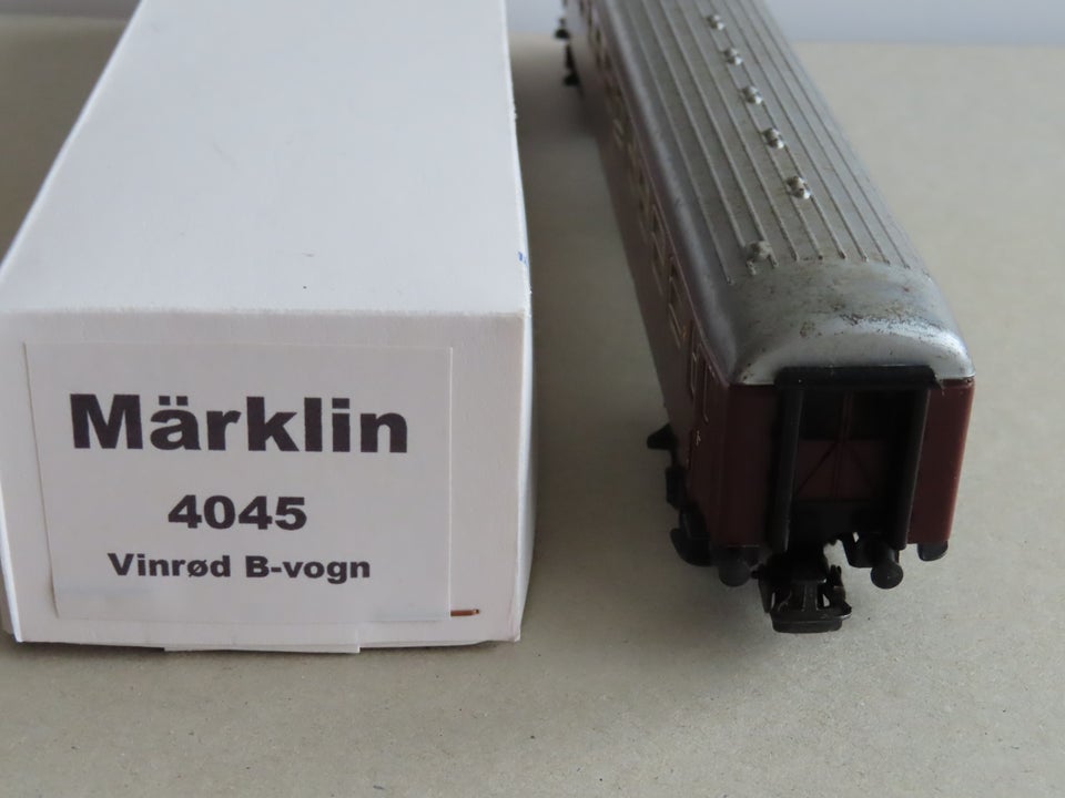 Modeltog, Märklin 4045 DSB B vogn,