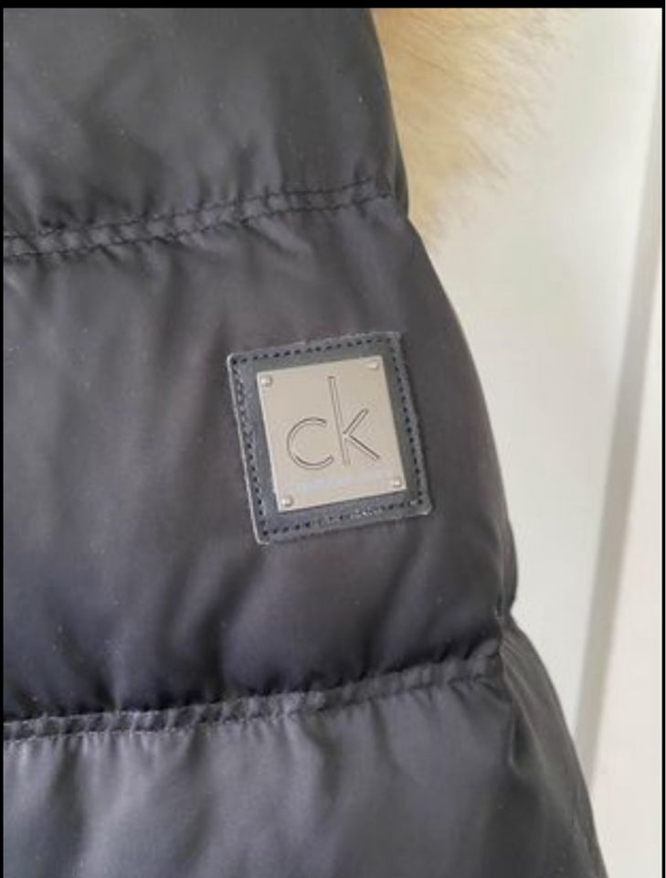 Dynejakke str 40 Calvin Klein