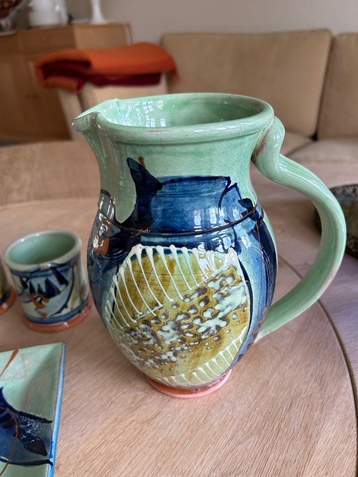 Keramik Kande med krus