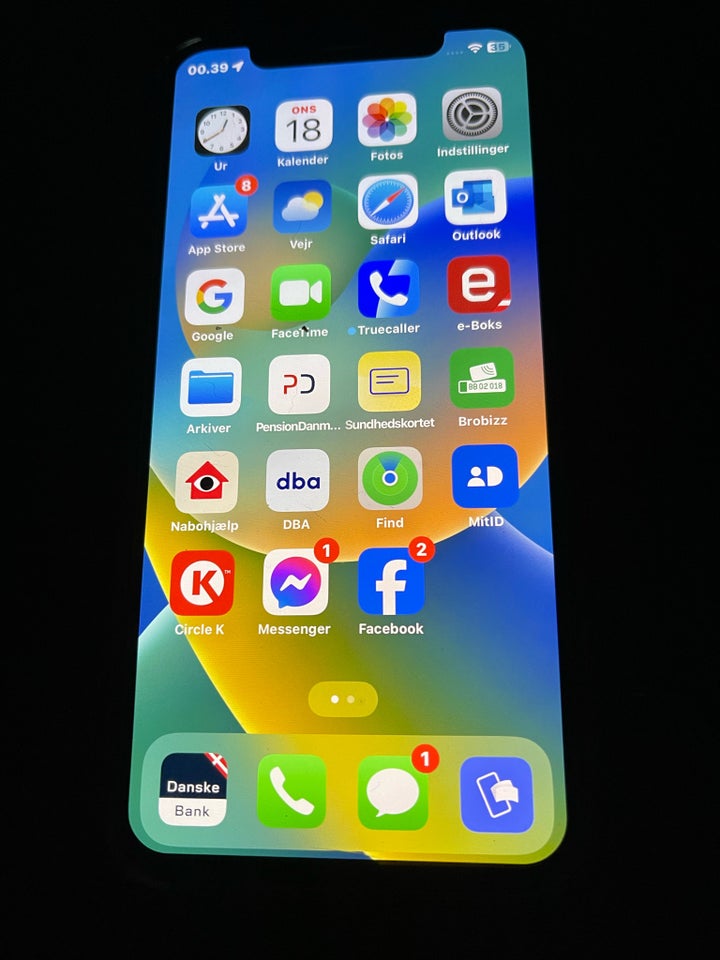 iPhone X 64 GB sort