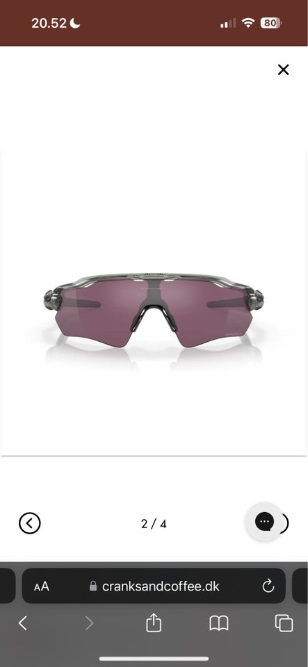 Briller, Oakley Radar EV Path,