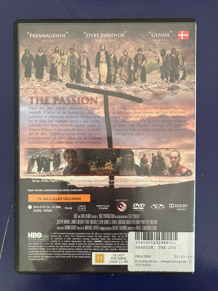 The passion DVD drama