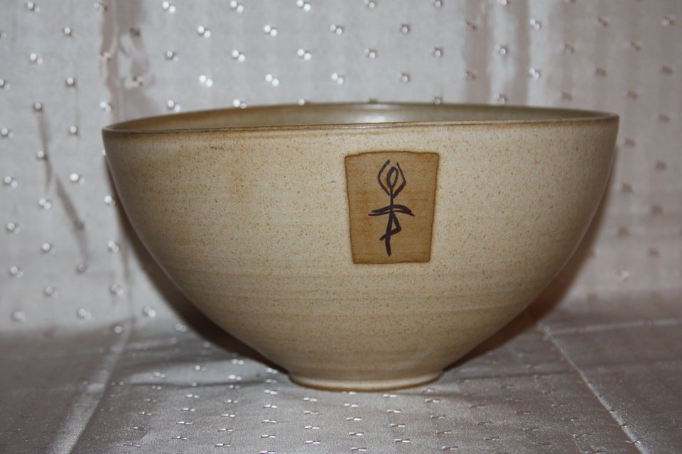 Keramik Keramisk skål med stempel