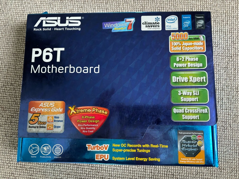 i7-920 Asus P6T, ASUS , P6T