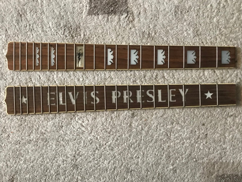 Western guitar fretboard, Elvis