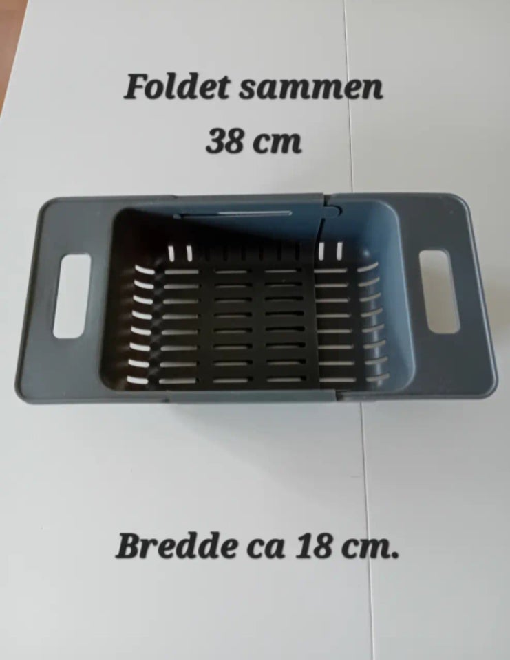 Andet, Fold sammen si/dørslag,