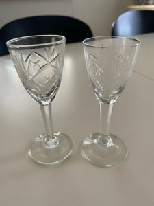 Glas Snapseglas Holmegaard Ulla