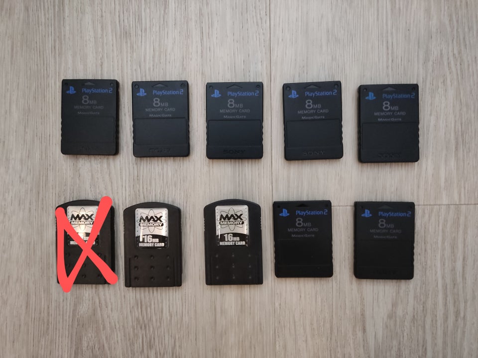 PS2 memory card PS2