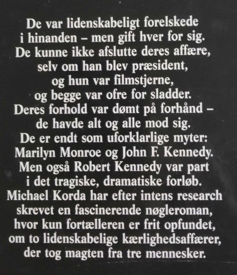 De udødelige, Michael Korda,