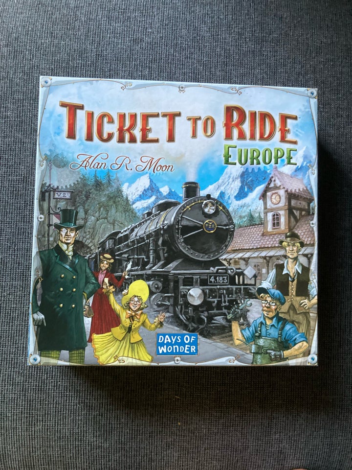 Ticket to ride Europe brætspil