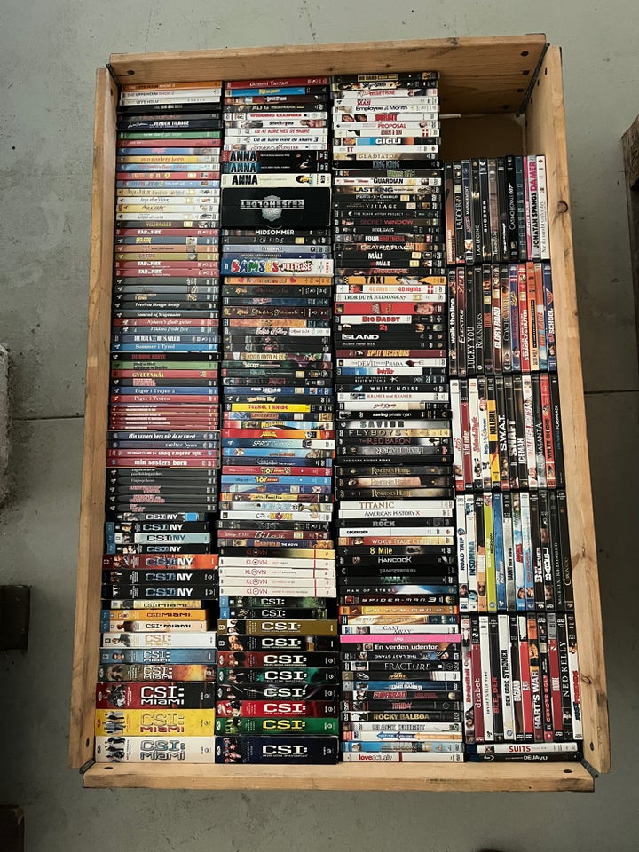 KÆMPE DVD SAMLING, DVD, andet