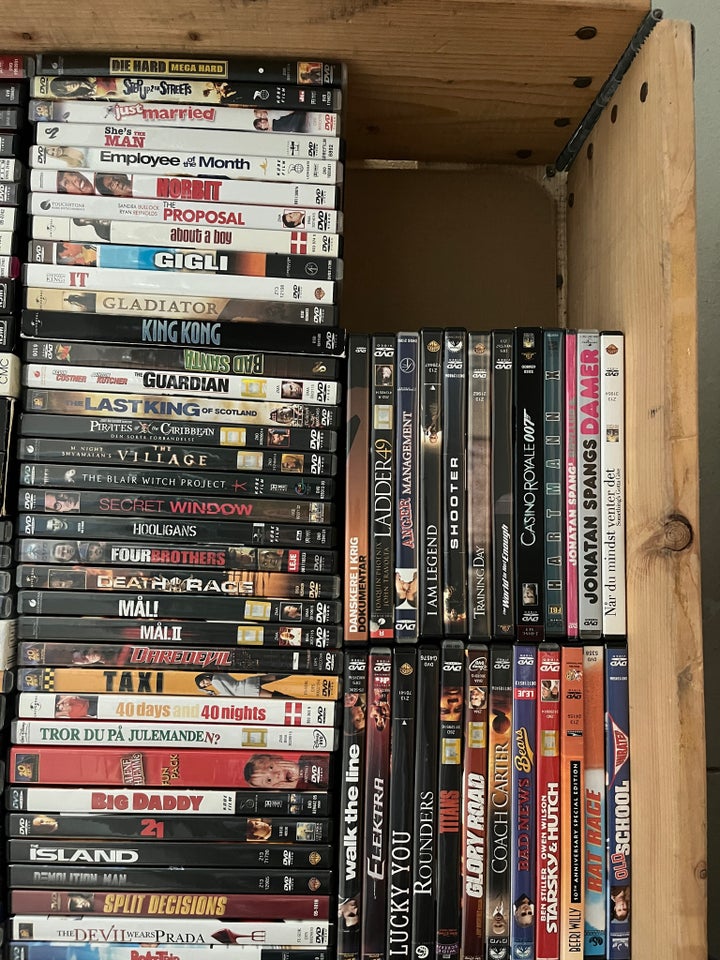 KÆMPE DVD SAMLING, DVD, andet