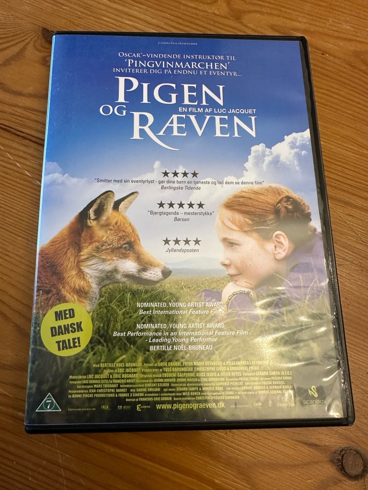 Pigen og ræven DVD eventyr