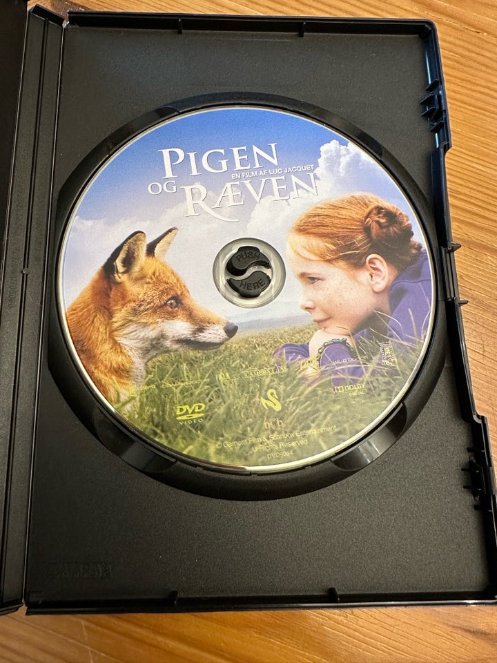 Pigen og ræven DVD eventyr