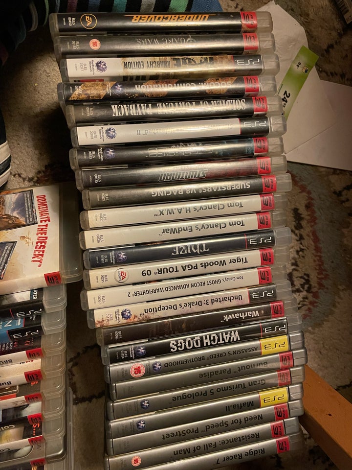 48 PS 3 spil uden ridser org æsker