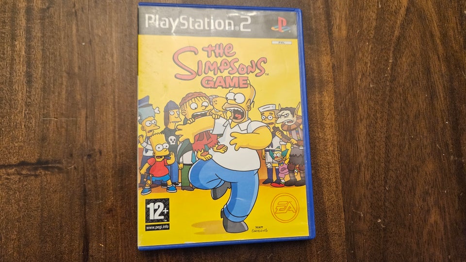 The Simpsons Game (PS2) CIB, PS2,