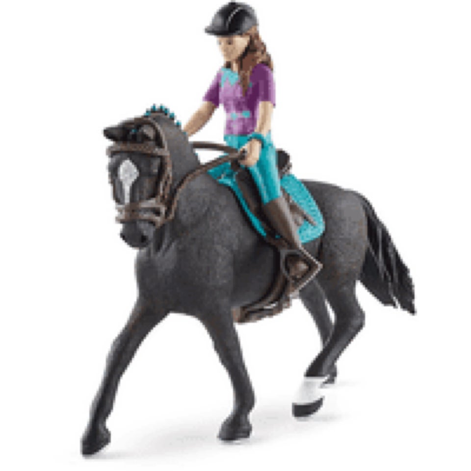 Stald, Schleich ridecenter m.