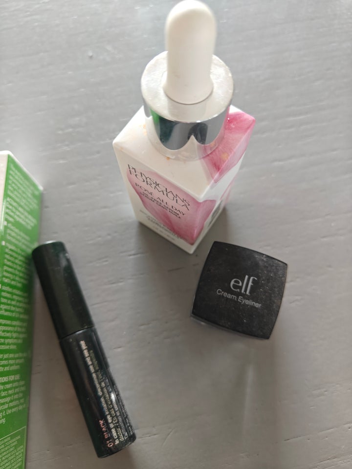 Ansigtspleje, Creme og mascara,