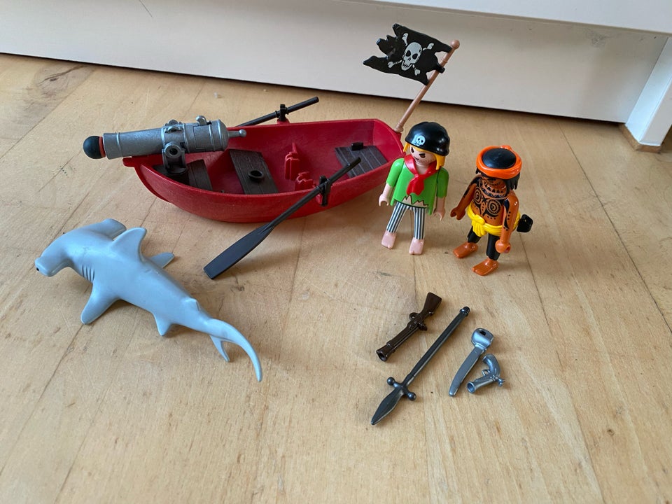 Playmobil, Piratbåd med haj,