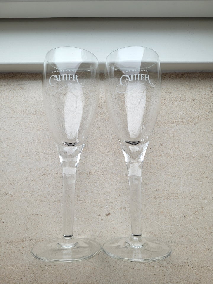 Glas Champagneglas CATTIER