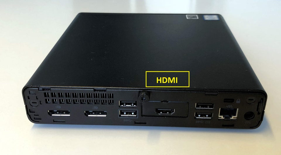 HP, EliteDesk 800 G4 Mini, i5-8500T