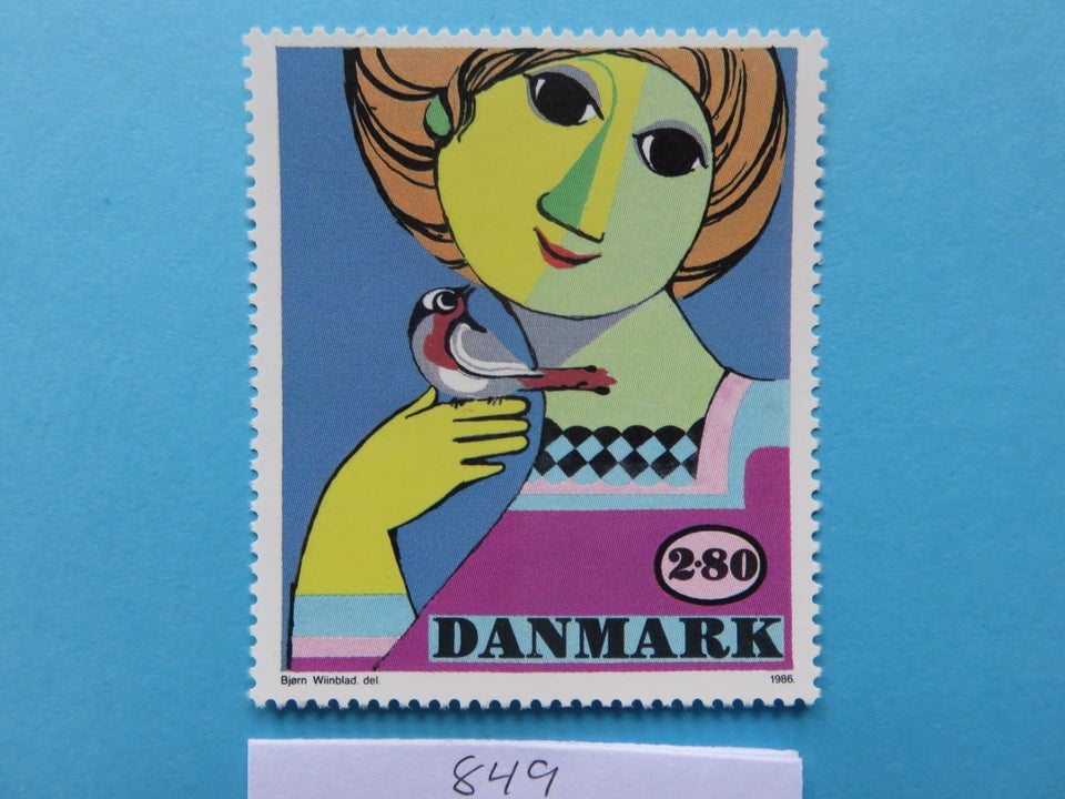 Danmark, postfrisk, AFA 849