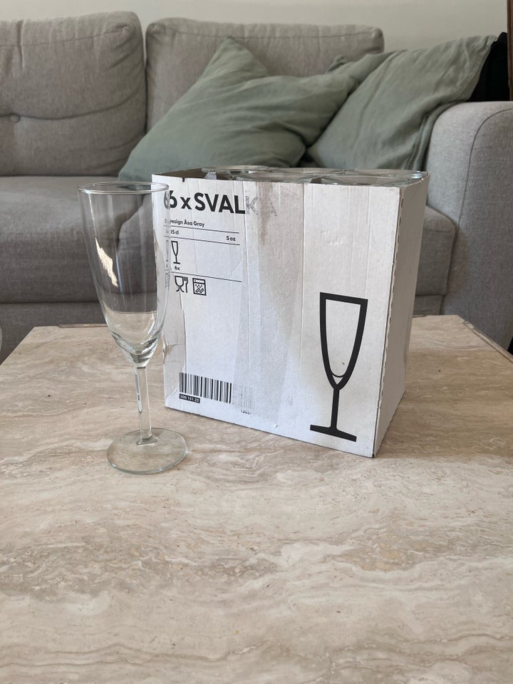 Glas Champagneglas Ikea