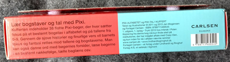 38 pixi bøger, Alfabet og Tal, .