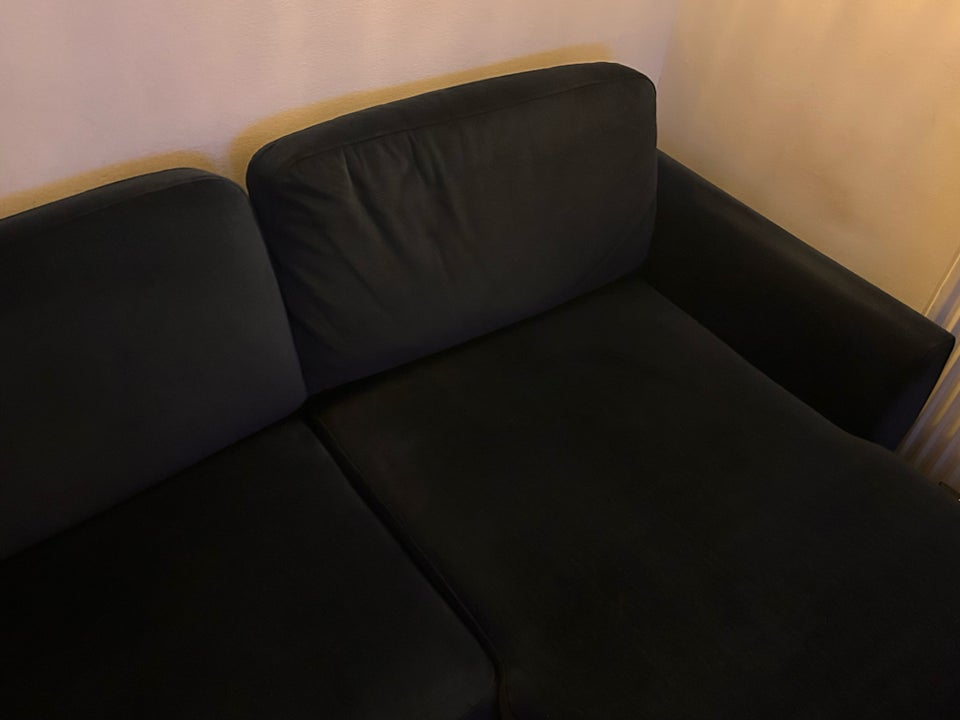 Sofa, velour, 3 pers.