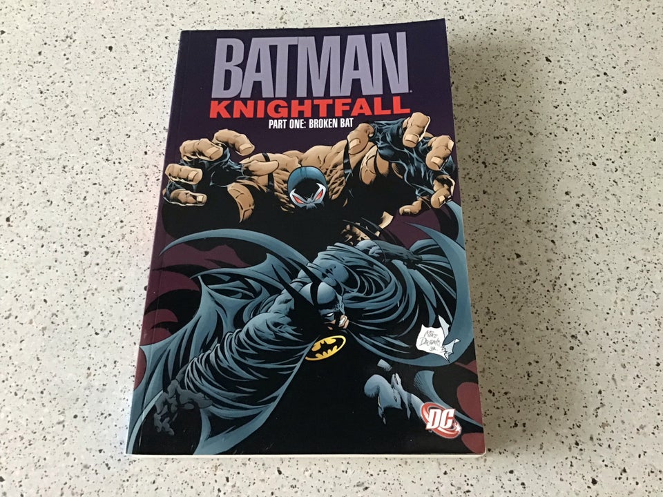 Batman knightfall , Tegneserie