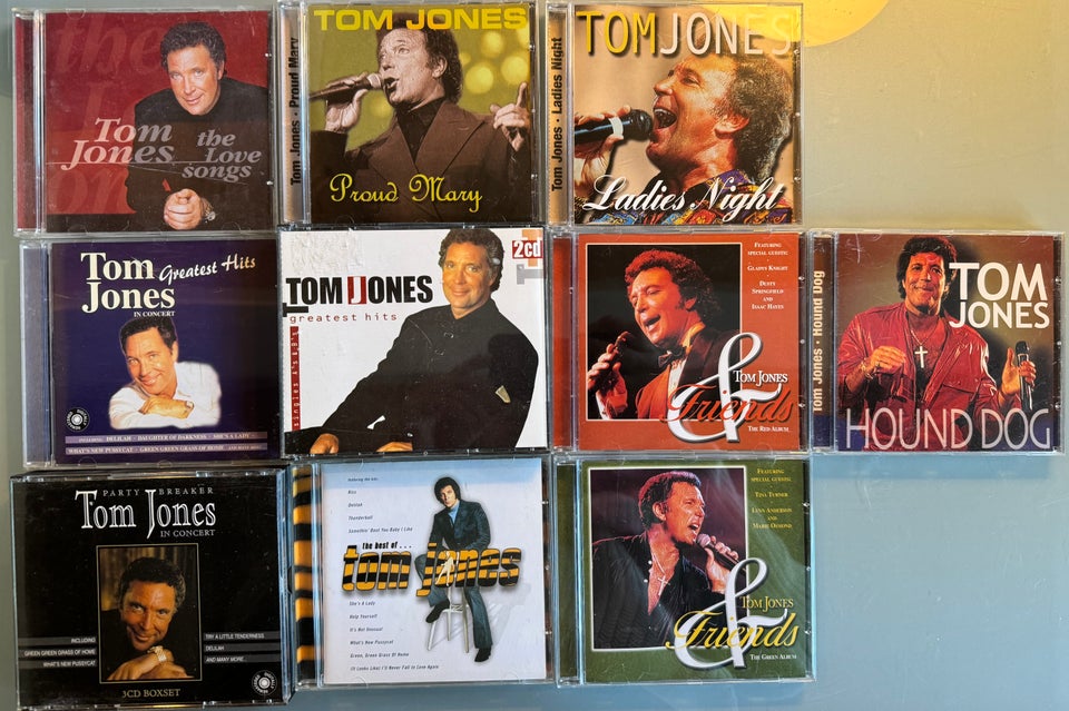 Tom Jones: Samling, pop