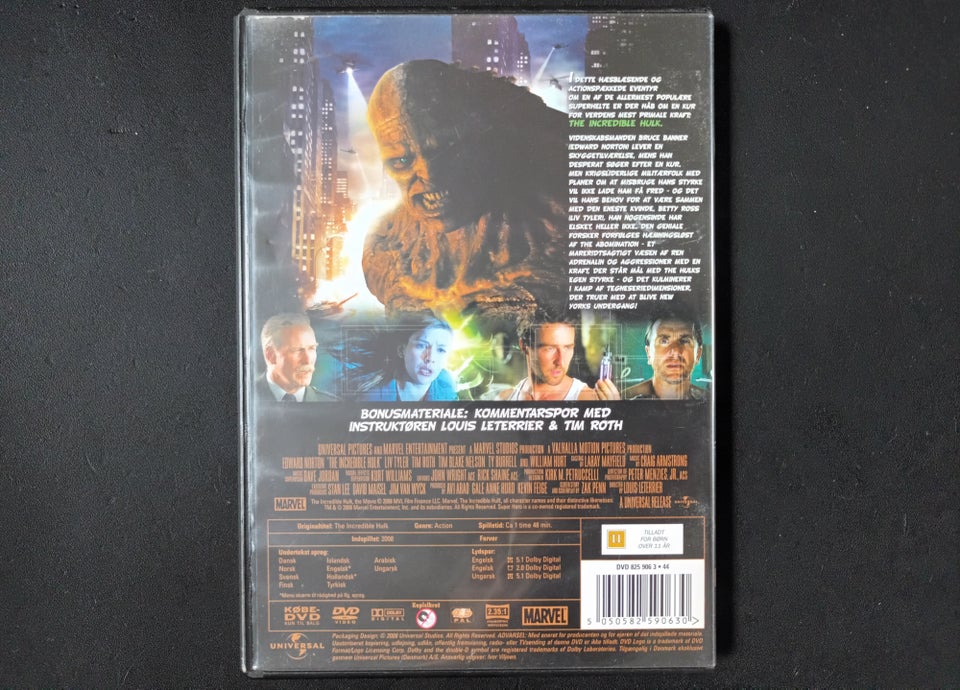 Hulk, DVD, science fiction