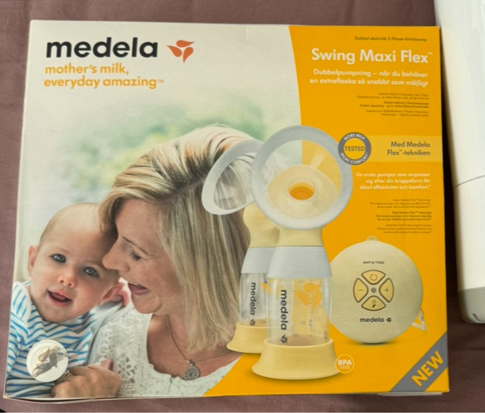 Brystpumpe, Medela swing maxi