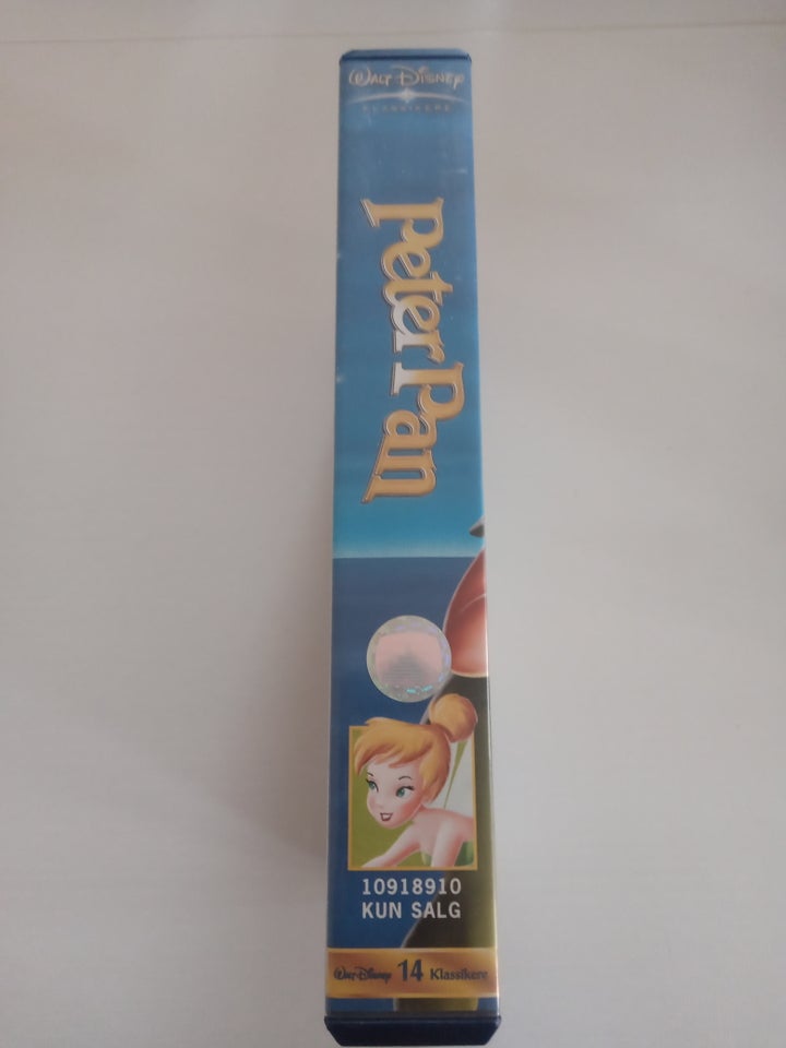 Tegnefilm Peter Pan VHS