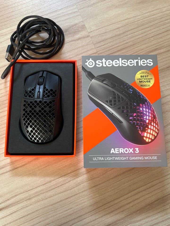 Mus, Steelseries, Aerox 3