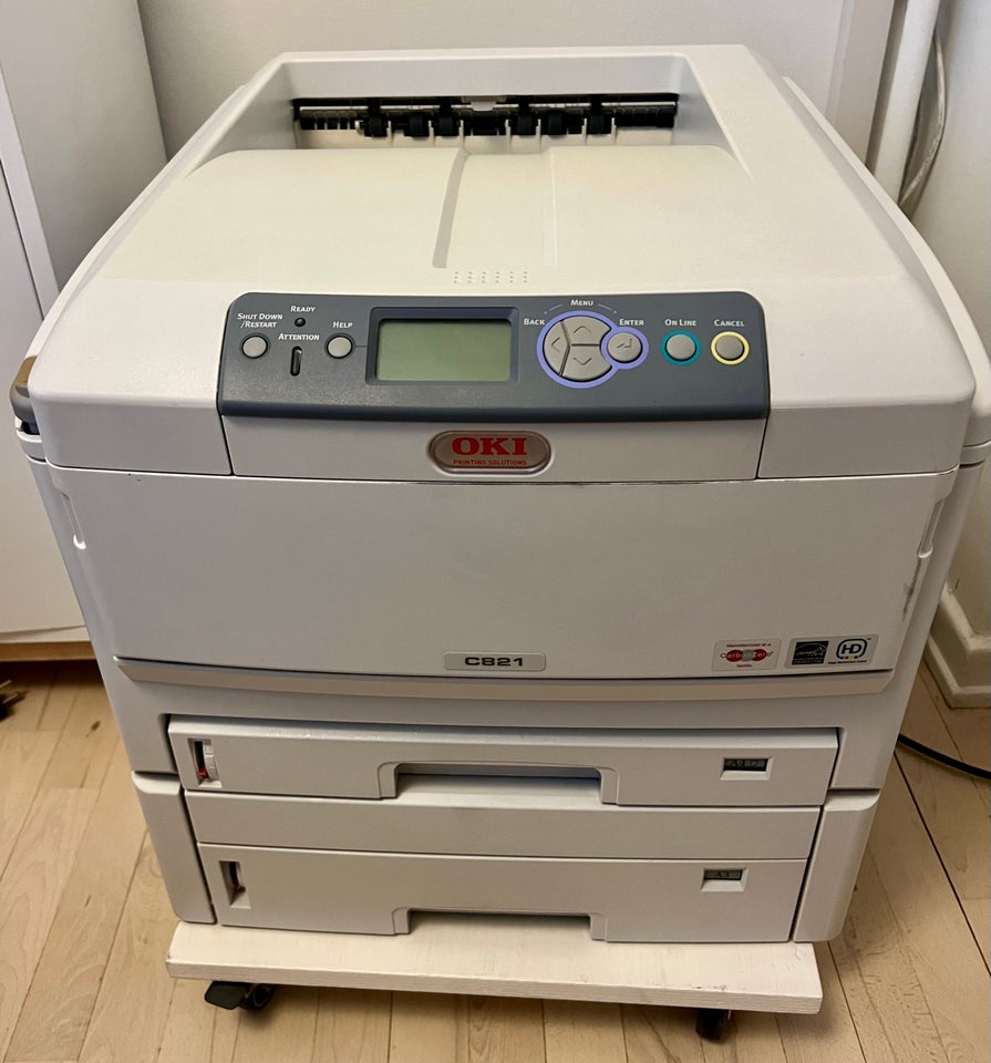 Laserprinter, m. farve, Oki