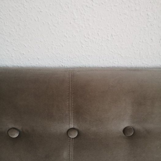 Sofa, velour, 3 pers.