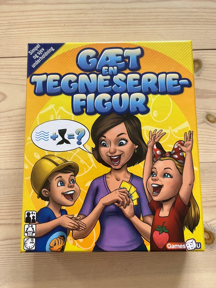 Gæt en tegneseriefigur, brætspil