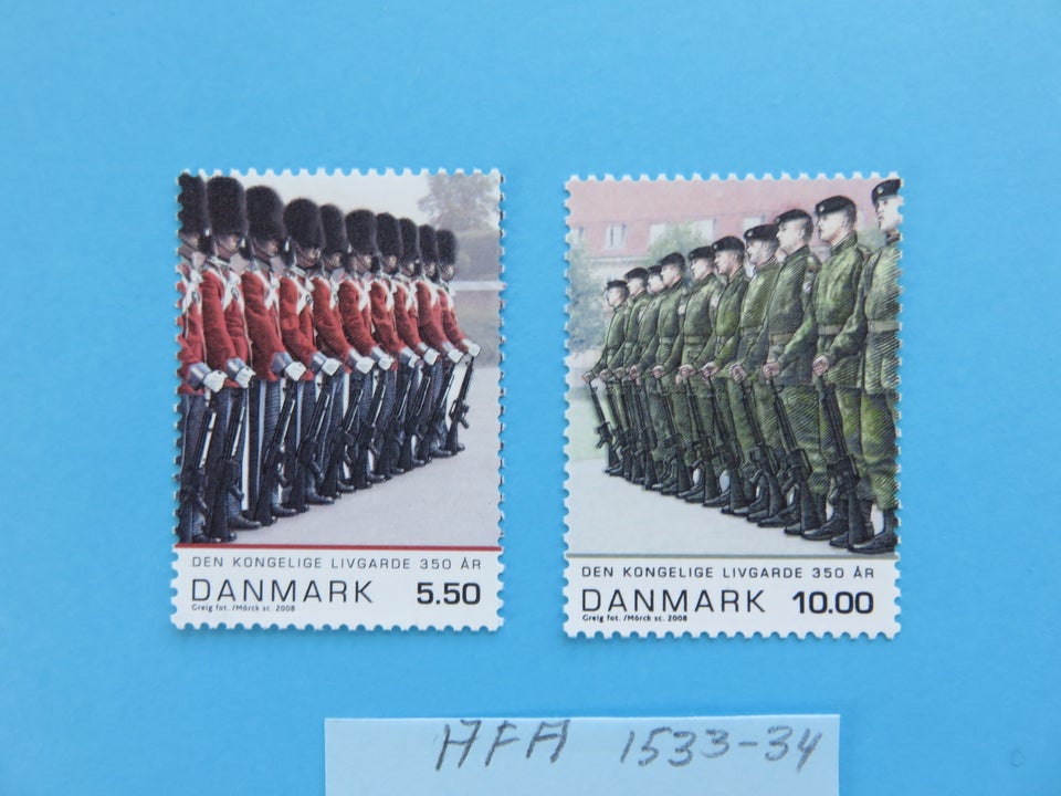 Danmark, postfrisk, AFA 1533/34