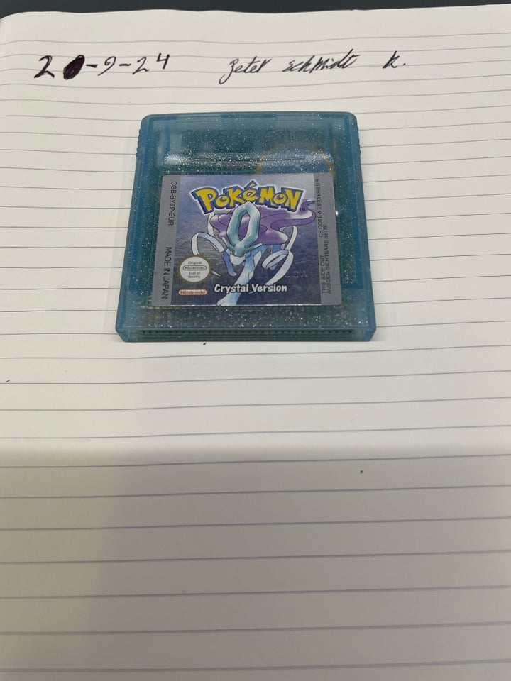 Pokemon crystal  Gameboy Color