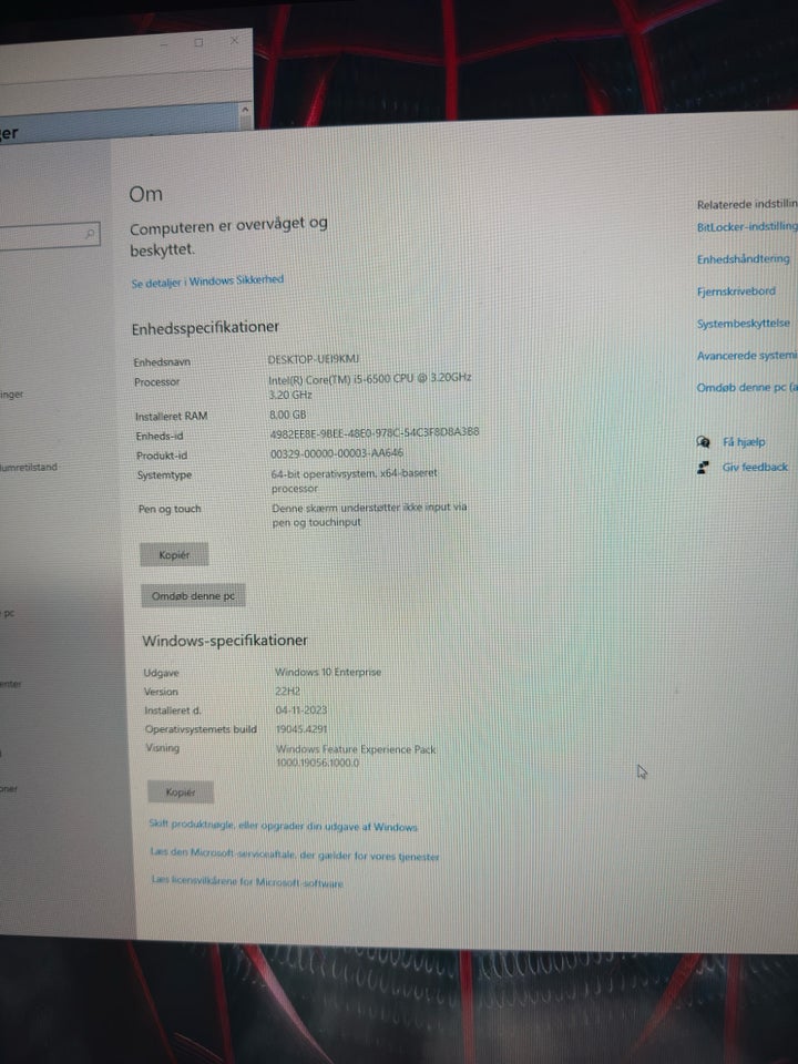 Andet mærke Intel Core i5 6500 @